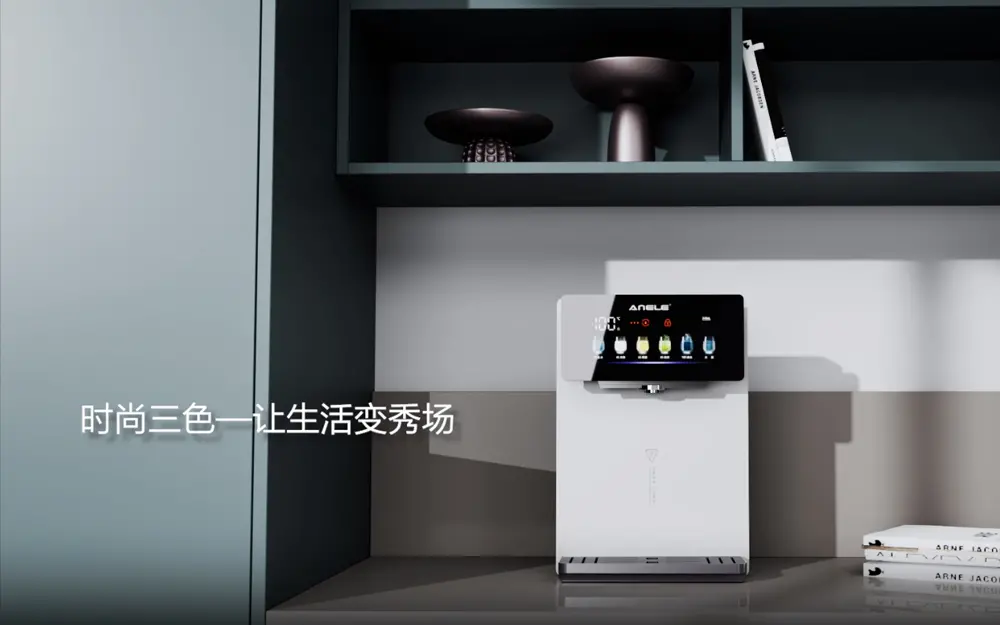 壁挂式饮水机三维2